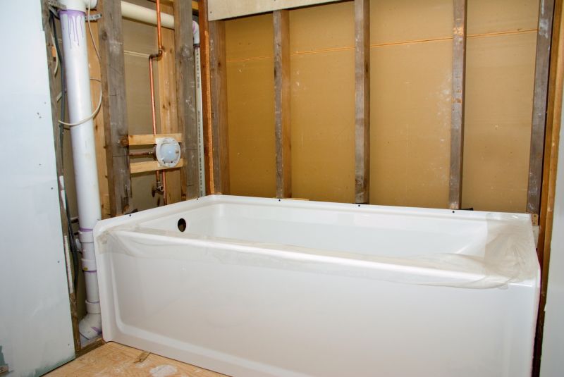 Wide View of Bathroom Renovation