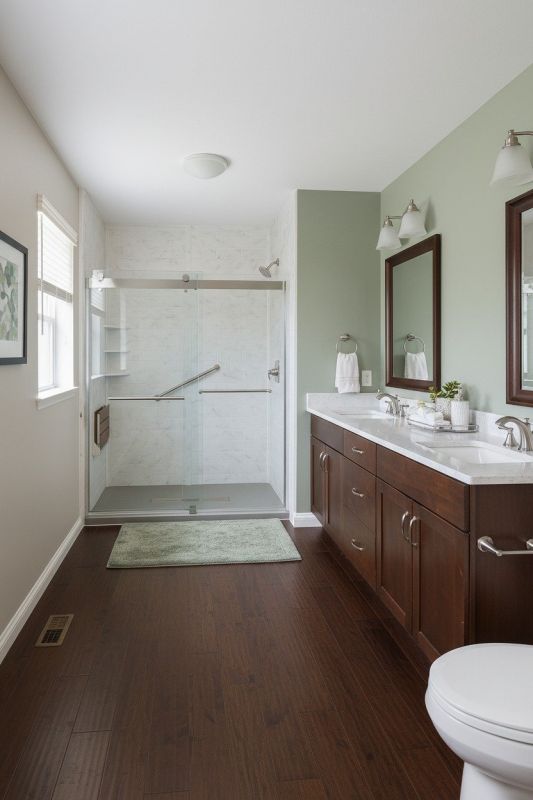 Walk In Shower Installation detail